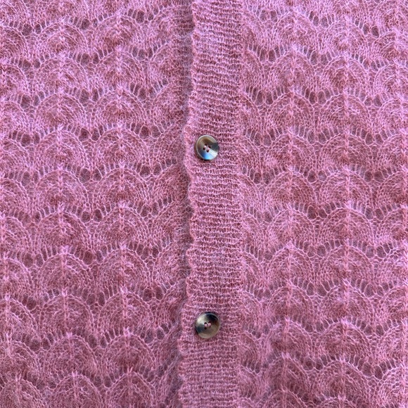 CMMN SWDN Elm Pointelle Knit Sweater - Picture 4 of 6